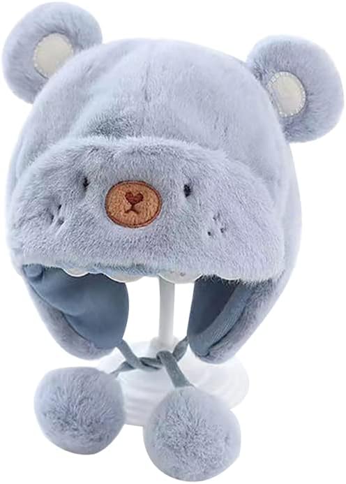 Cutie Cartoon Faux Fur warming for Boys Girls and Kids
