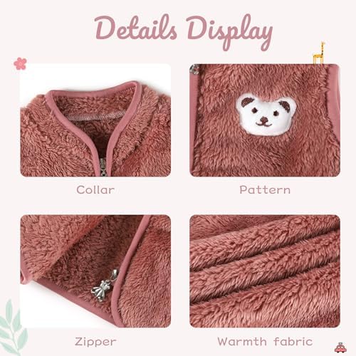 Adarl Vulnerable Winter Fleece Vest for Babies