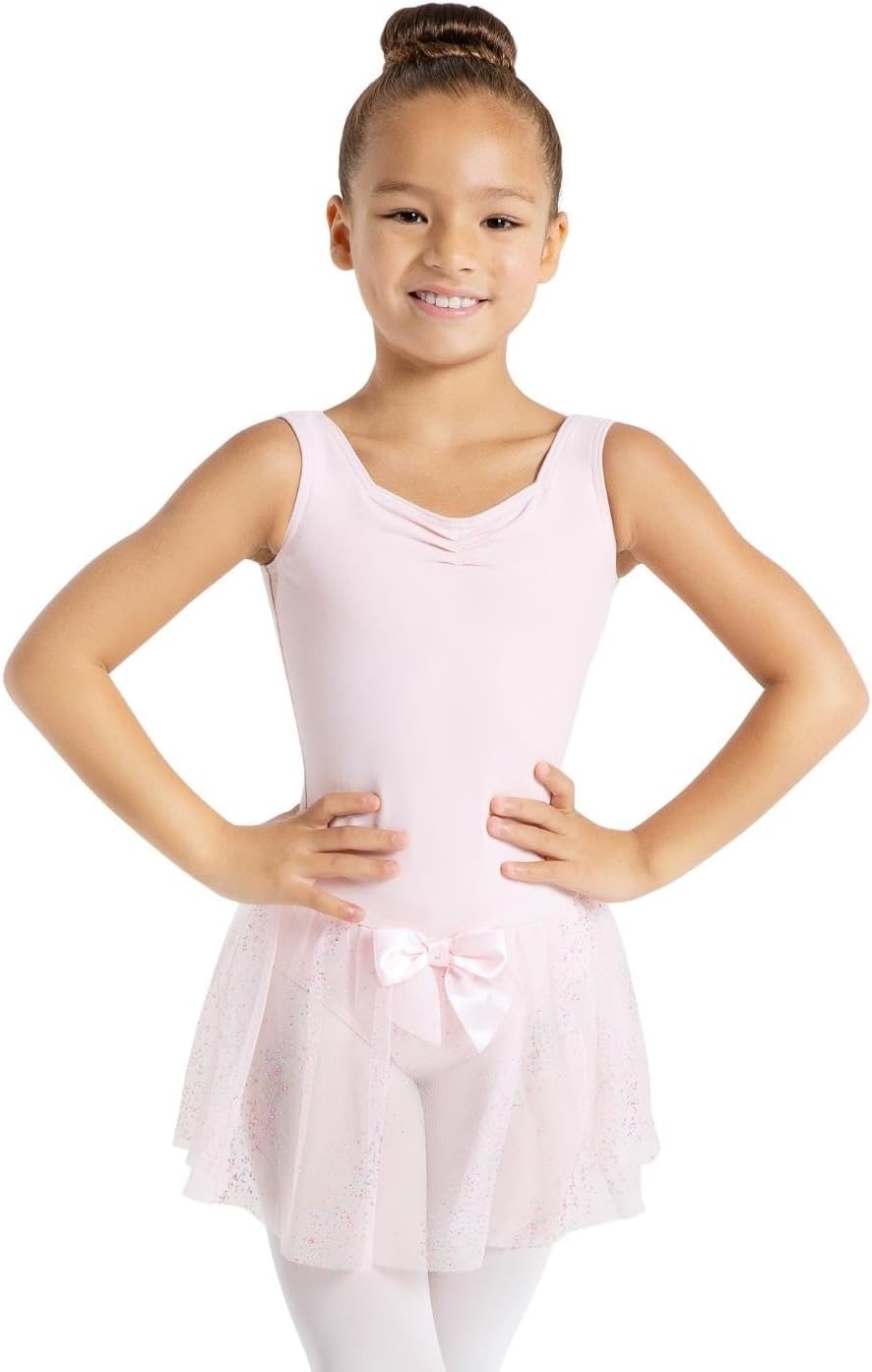 Capezio Glitter Glam Cross Back Camisole Dress for Girls