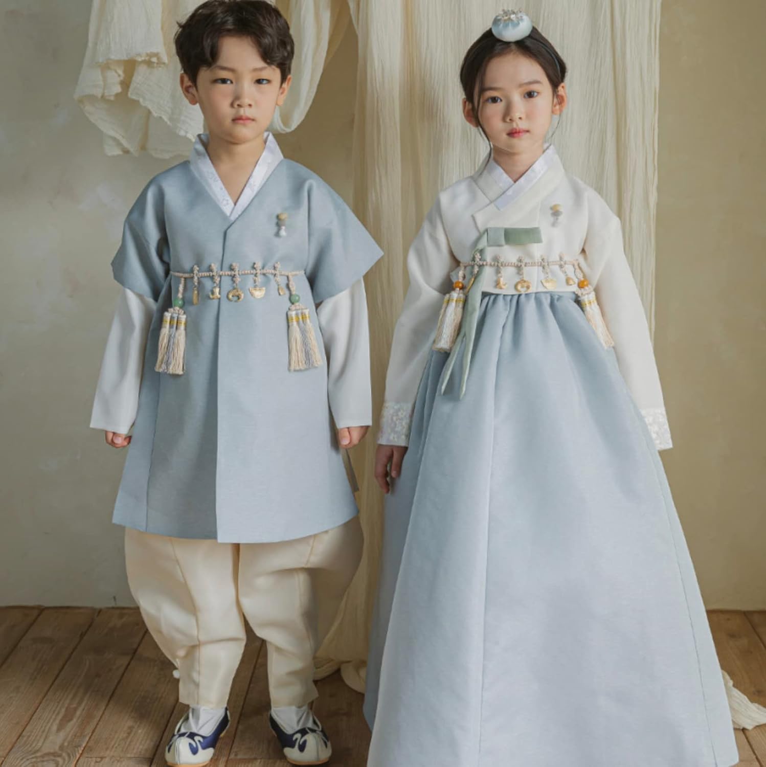 Korean Baby Girl Hanbok Set for 100 Days to 15 YO