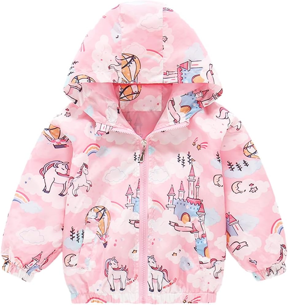 Flamingo Unicorn Little Hand Windbreaker Jacket