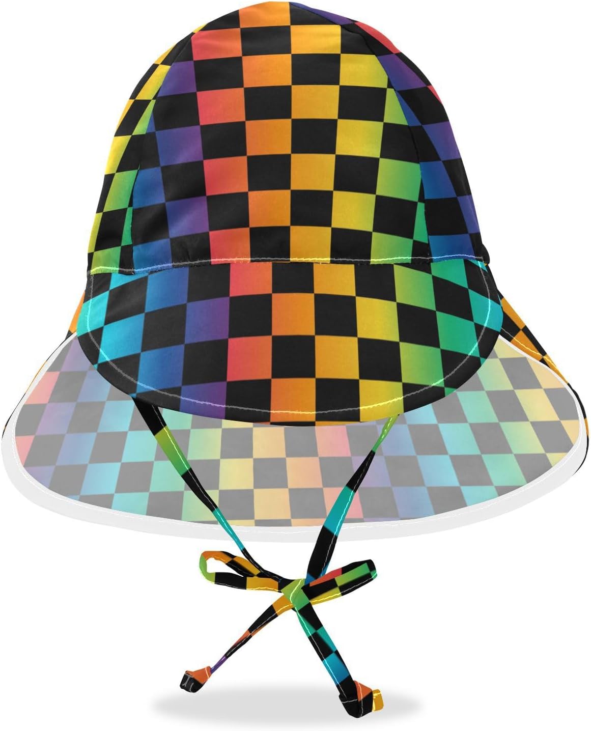 WIFIUAdjustable Baby Sun Shade Toddler Beach Hat with Protection 2-4T