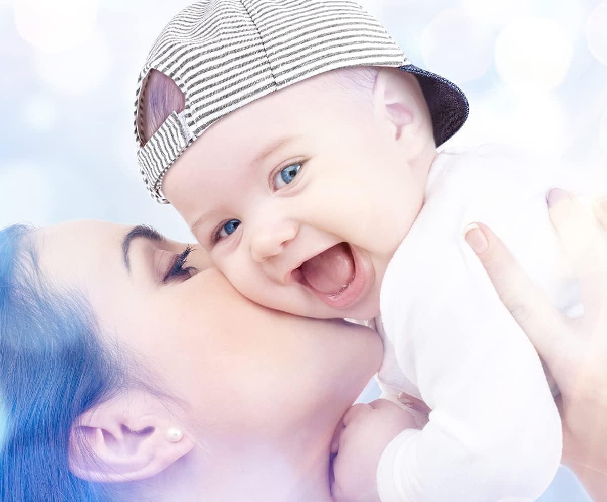 DANMY Baby Striped Baseball Cap Sun Protection for Kids