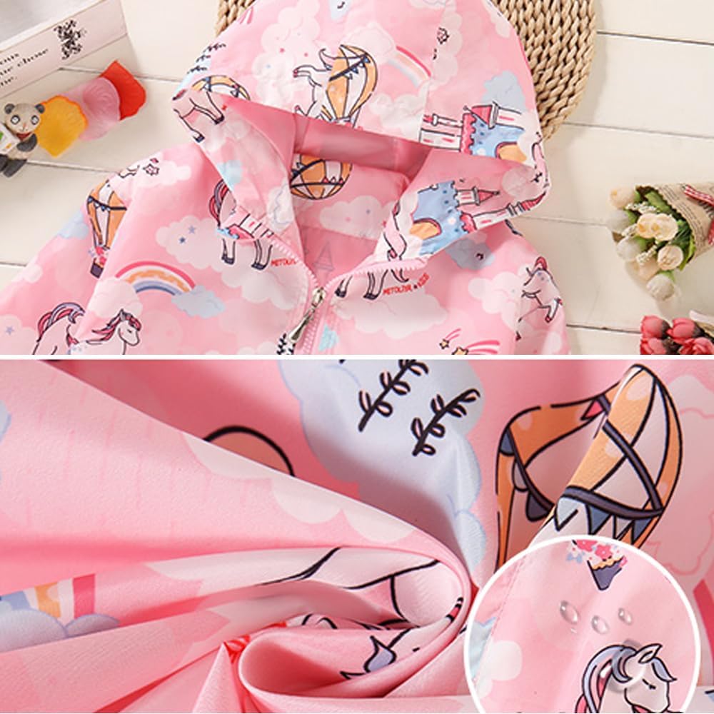 Flamingo Unicorn Little Hand Windbreaker Jacket