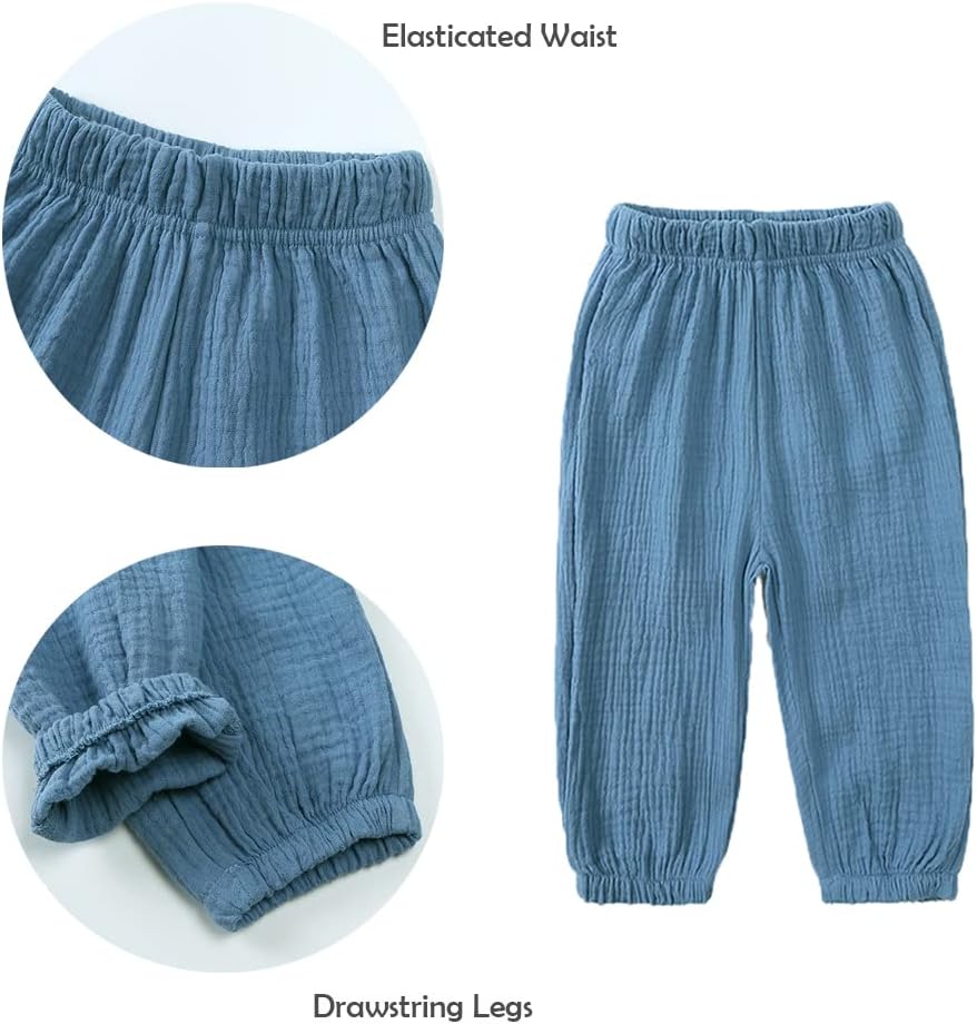 3-Piece Elastic Waist Toddler Pants
