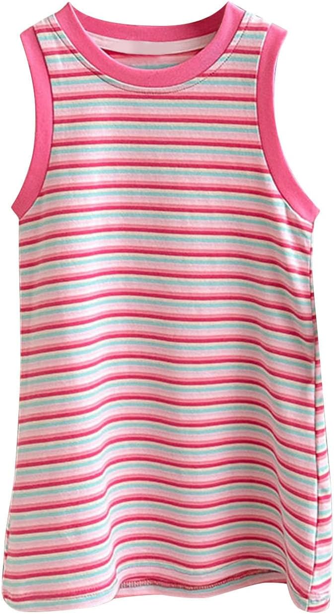 Cute Sleeveless Pleated Dress for Baby Girl