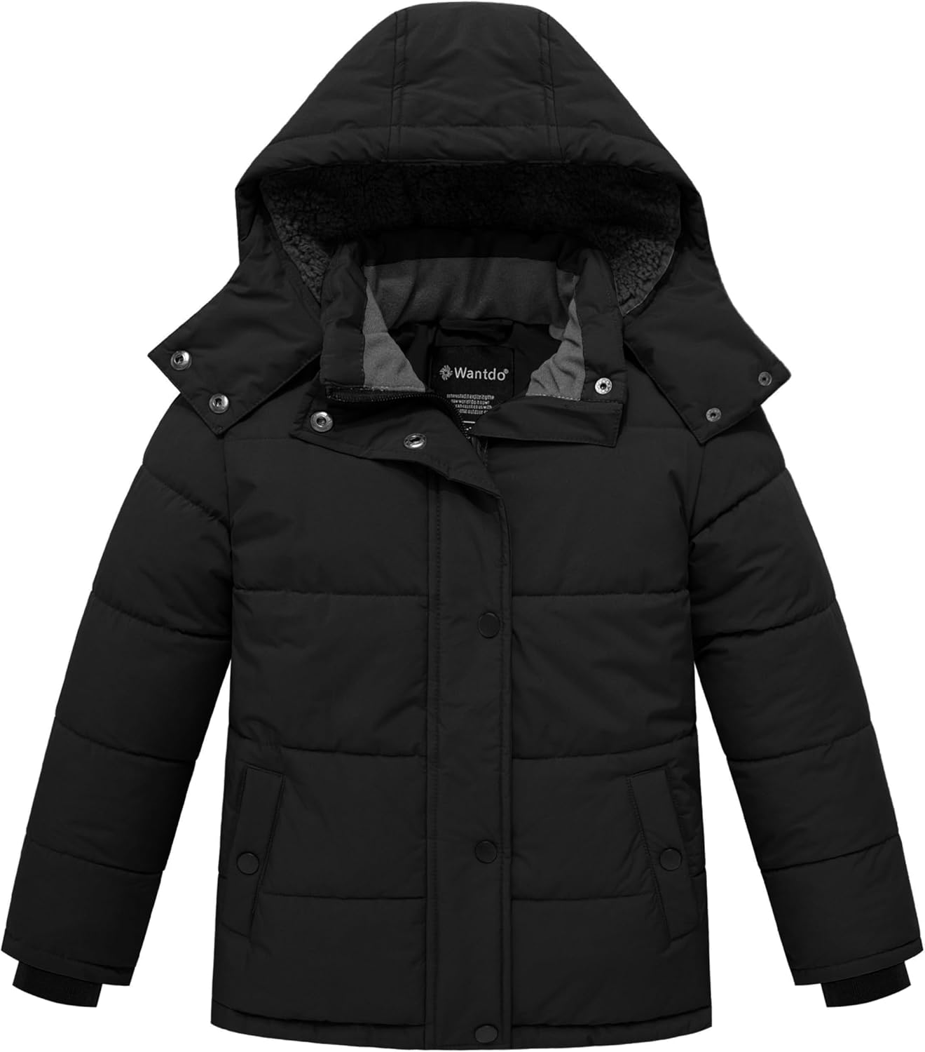 Winter Puffer Coat for Girls Warm Snug