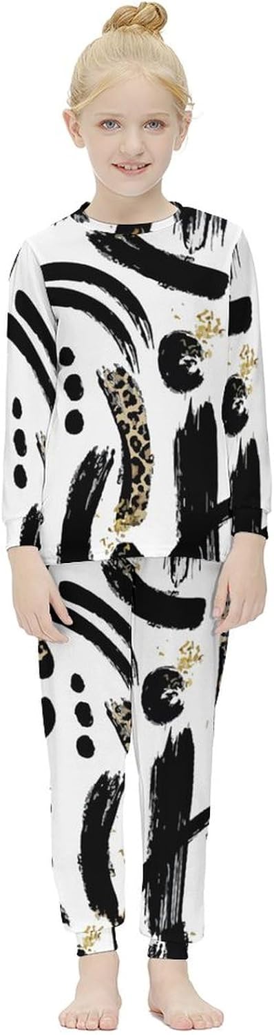 Girls Thermal Pajama Set - Soft Long Johns