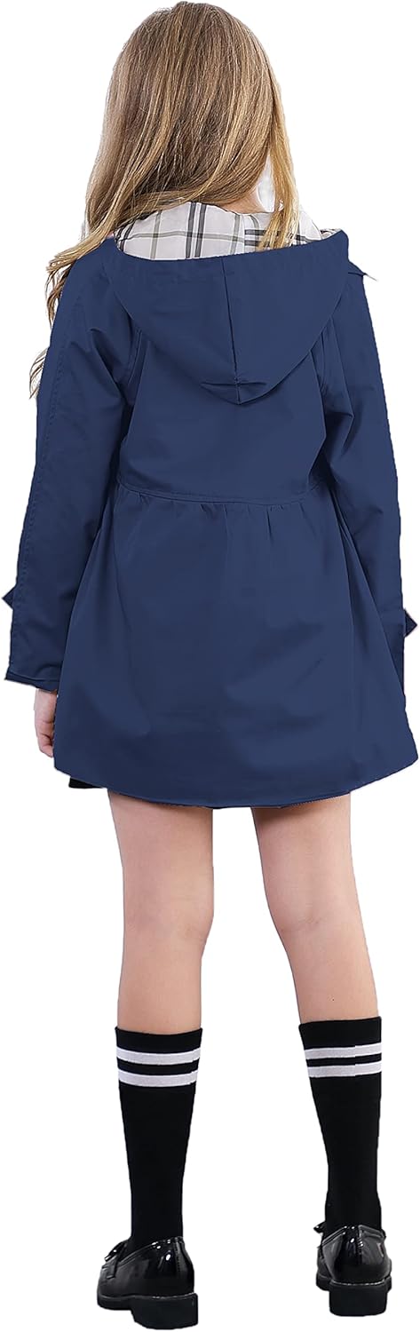 Stay Warm with Betusline trench coat for girls