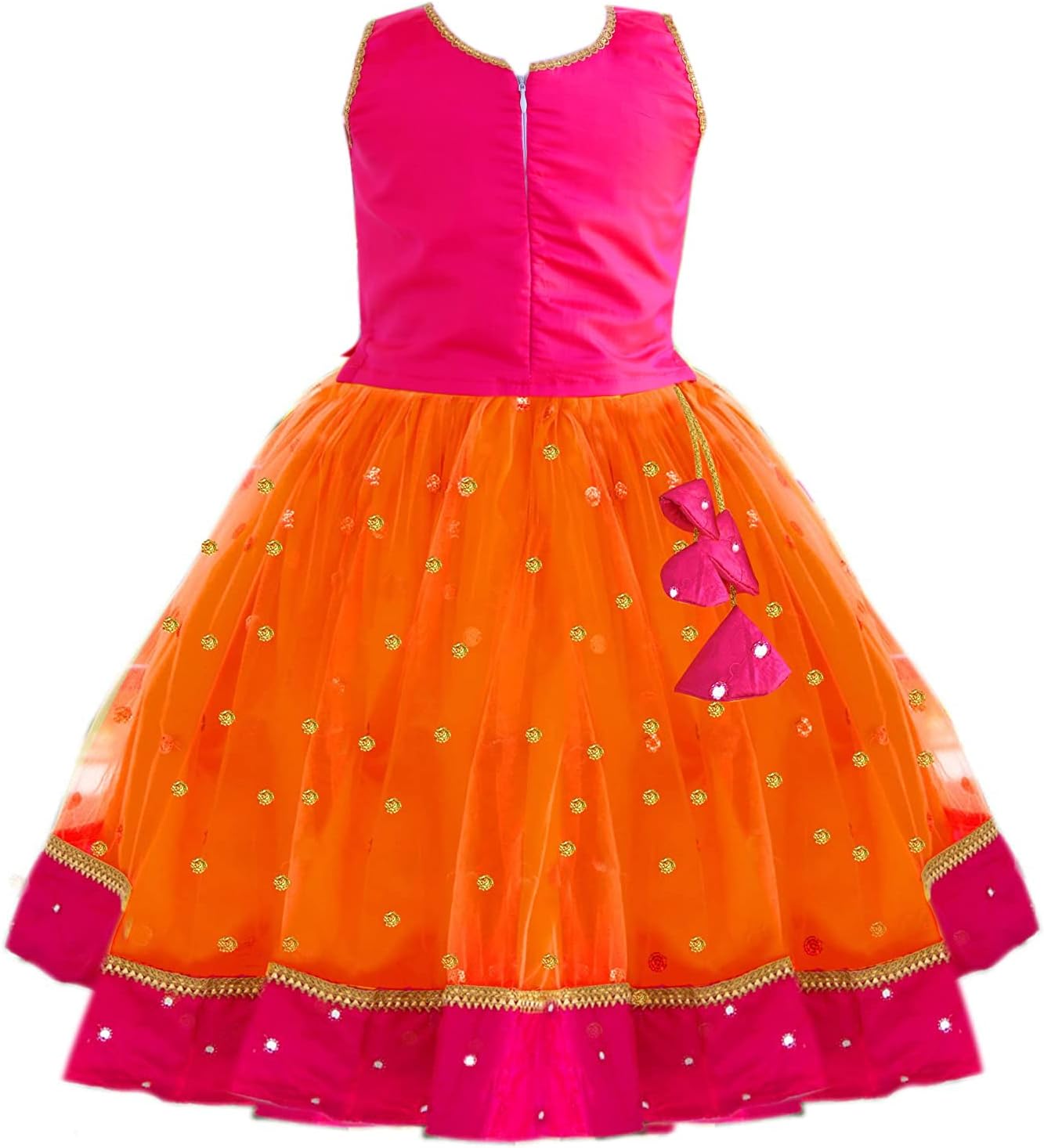 Vibrant Mirror Embroidery Lehenga Choli