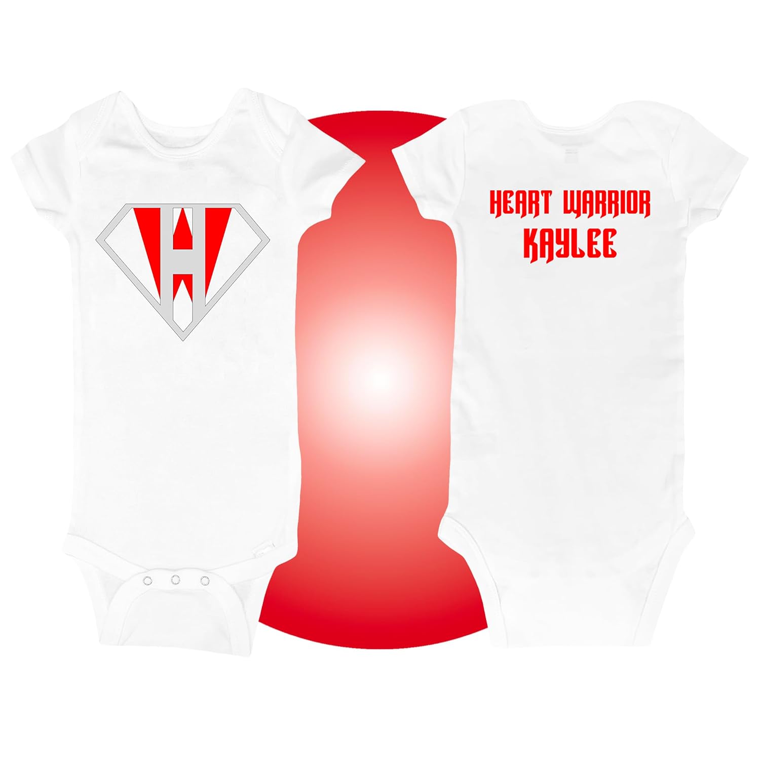Personalized Heart Billionaire Baby