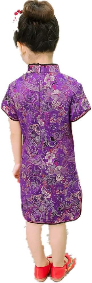 Violet 2-16 Qipao Dress for Baby Girls