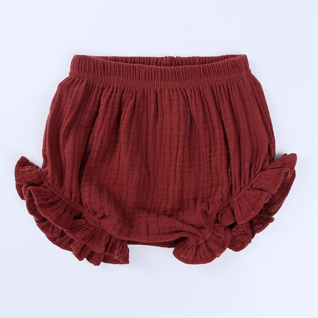 ZFTTZYMX Baby Girls Ruffle Bloomer Shorts Diaper Cover