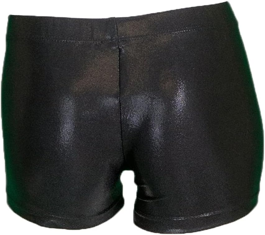 Aosva Sparkle Dance Gymnastics Active Shorts for Girls 2-14 Years