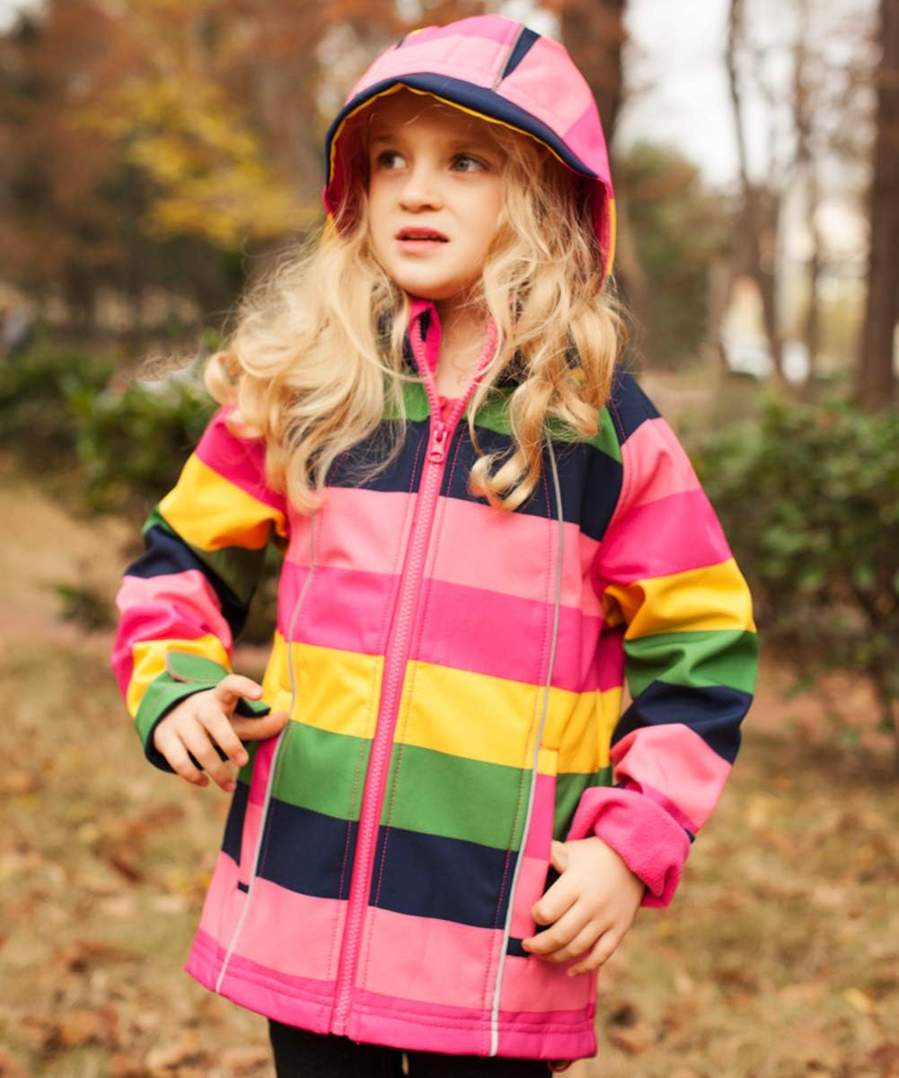 M2C Girls Windproof Softshell Jacket