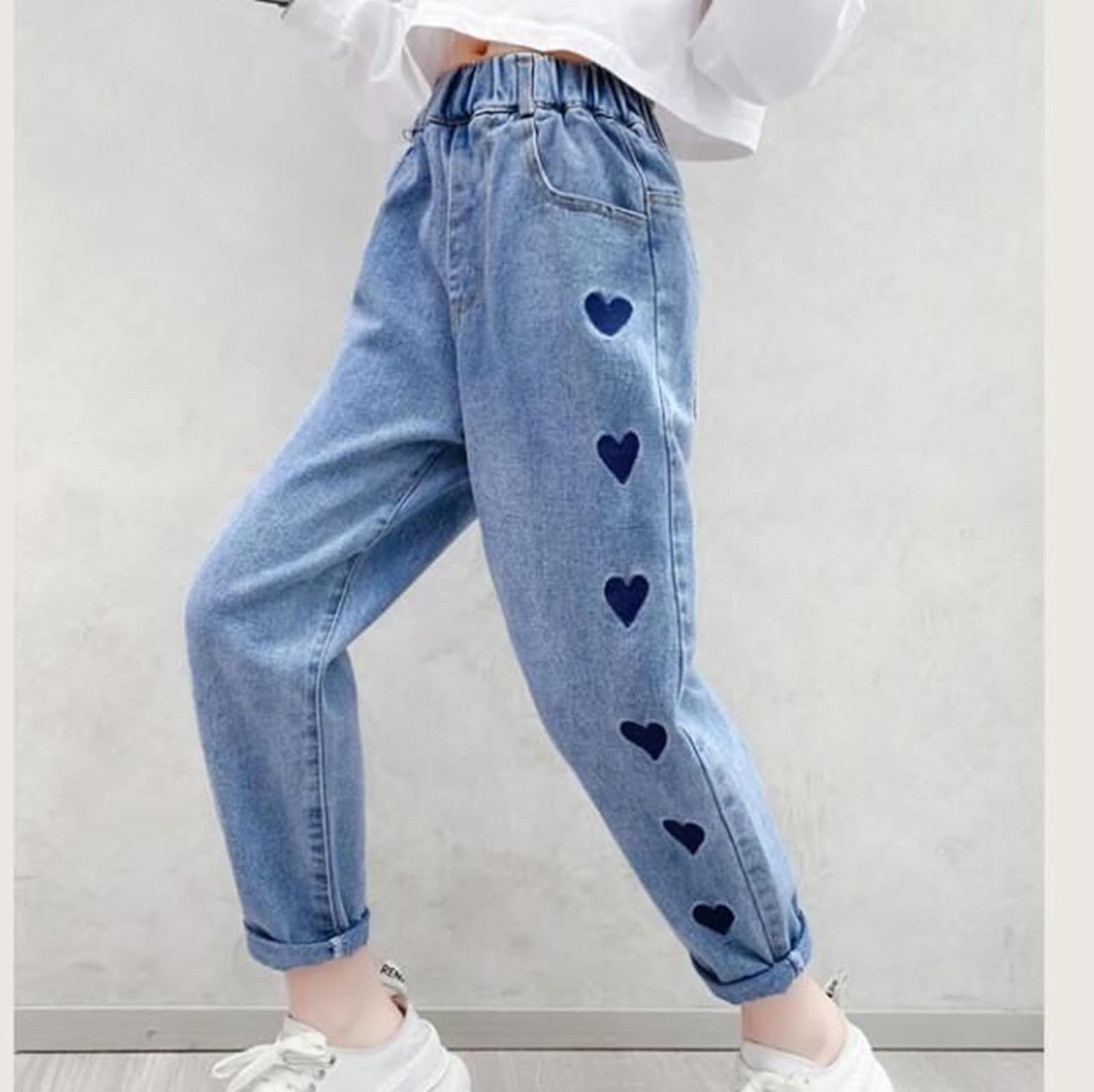 Little Girls Slim Fit Denim Jeans