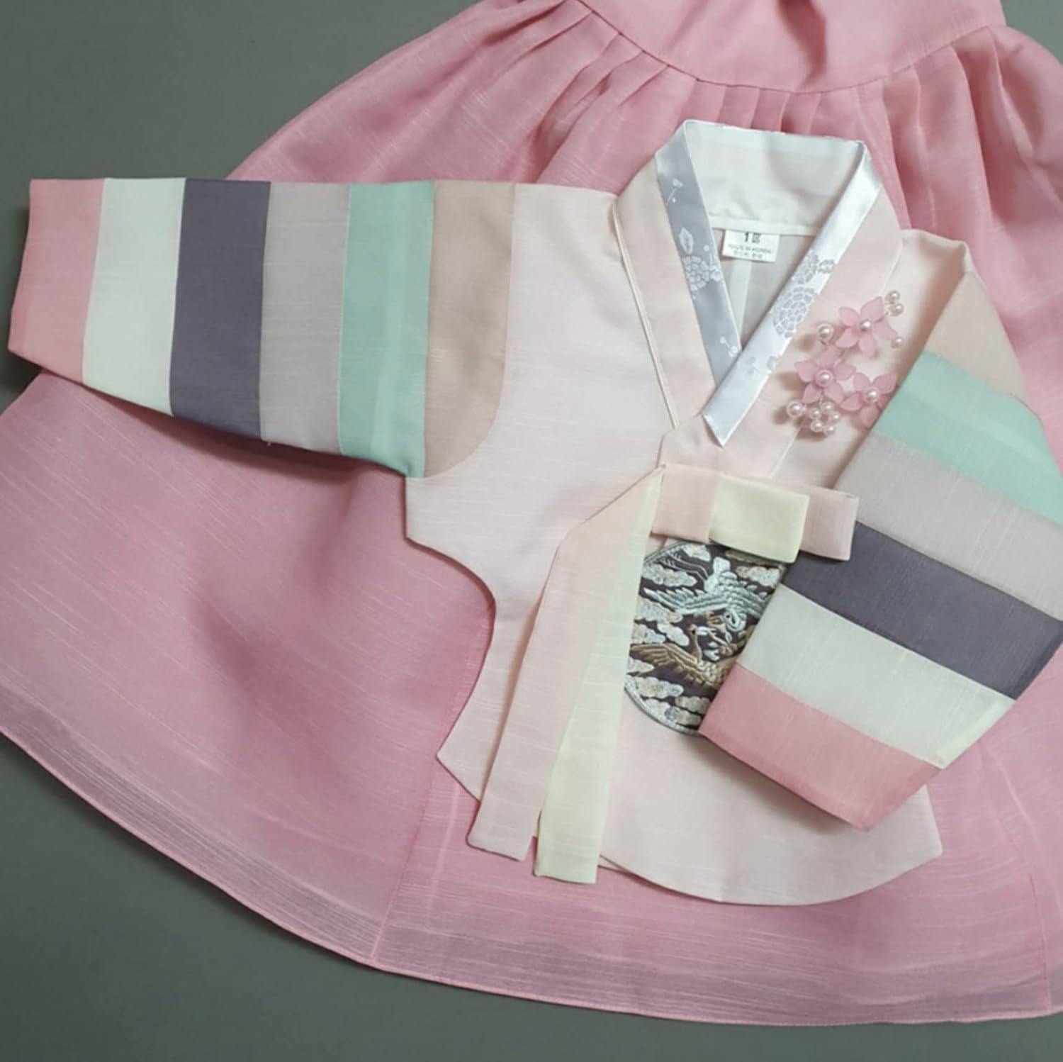 Korean Baby Girl Hanbok Set Traditional Dress for Special Occasions