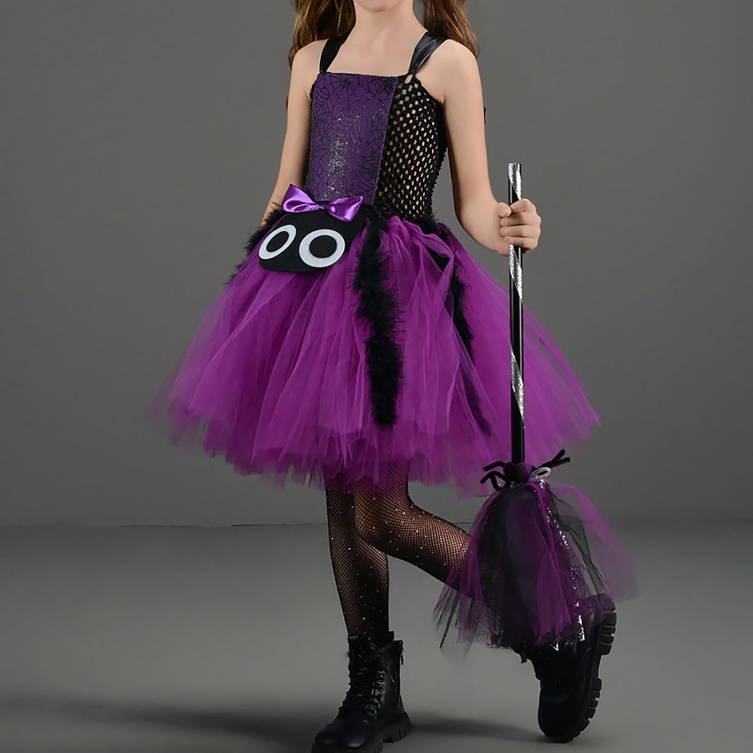 Halloween Witch Costume for Girls Toddler Halloween Props Joyful Joyride