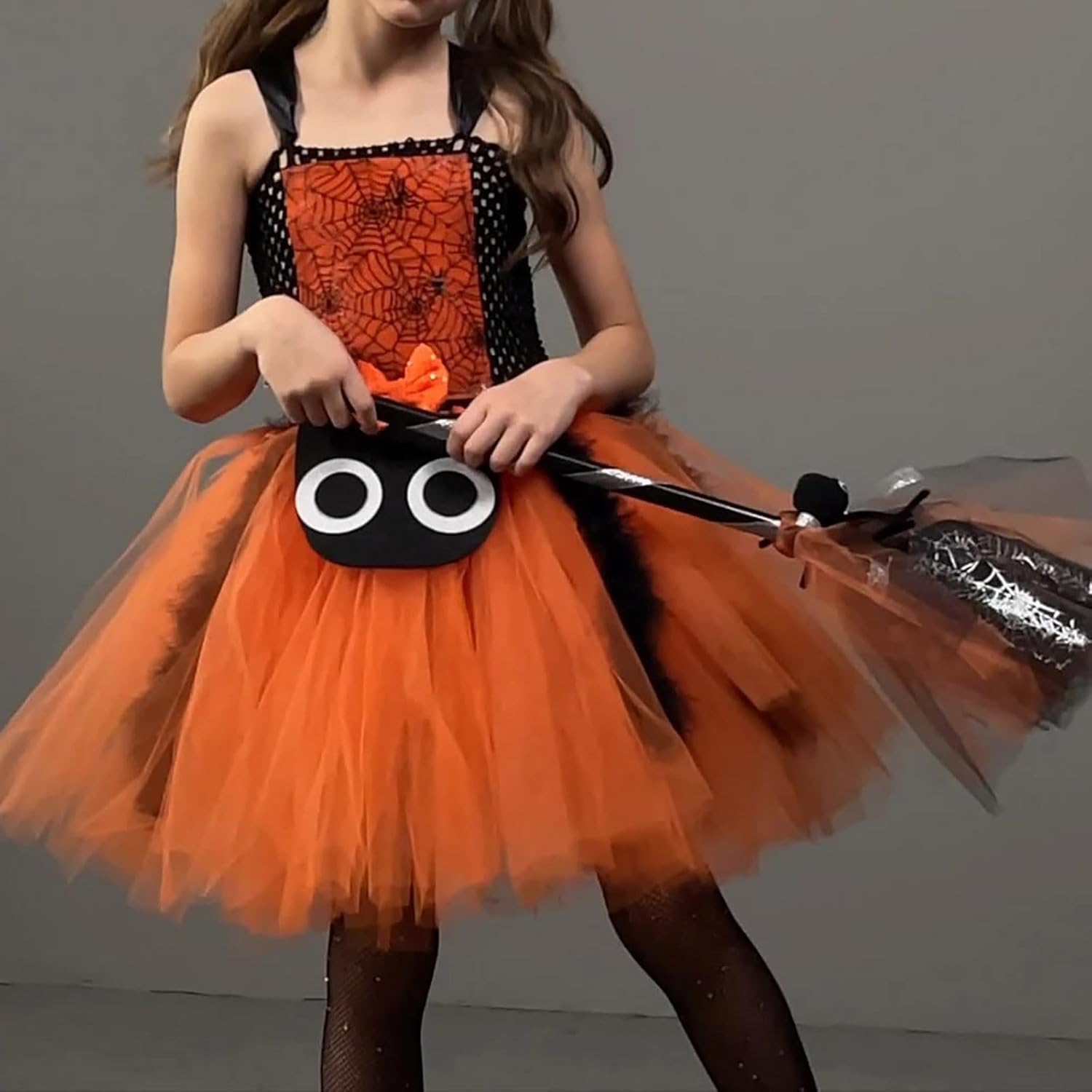 Halloween Witch Costume for Girls Toddler Halloween Props Joyful Joyride