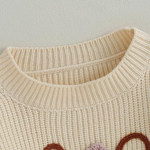 Engofs - Cozy Toddler sweater for Fall Winter - Soft Stretchy Machine Washable