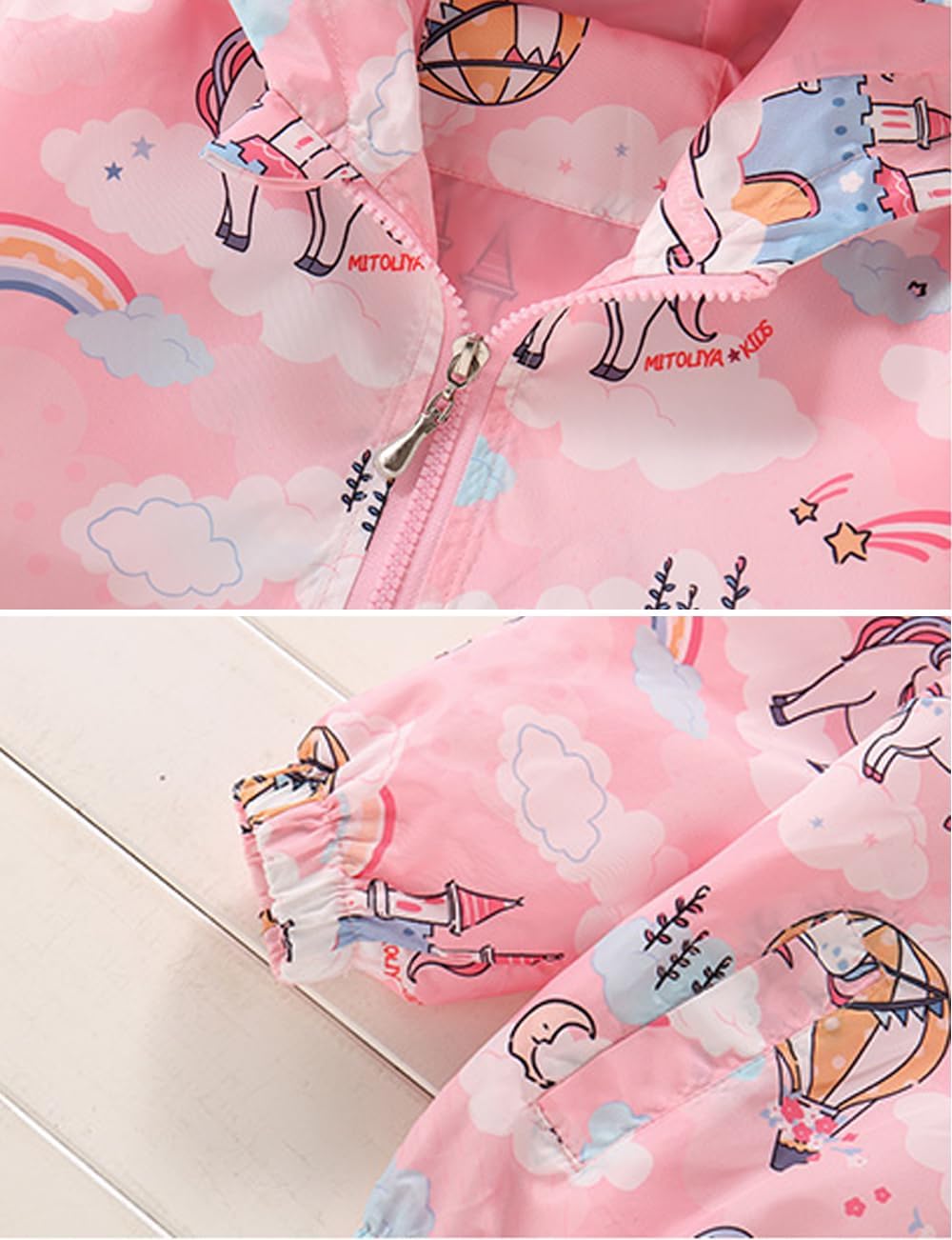 Flamingo Unicorn Little Hand Windbreaker Jacket