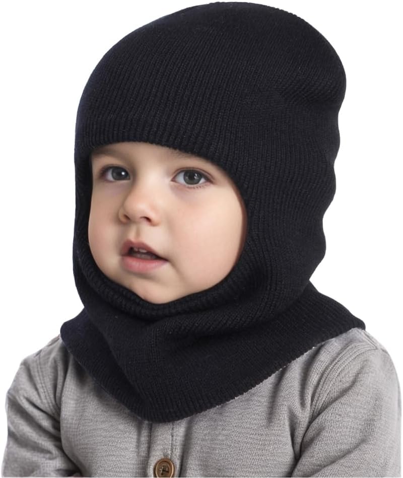 IKASUS Baby Winter Hat Fleece Lined Snug Fit for Kids