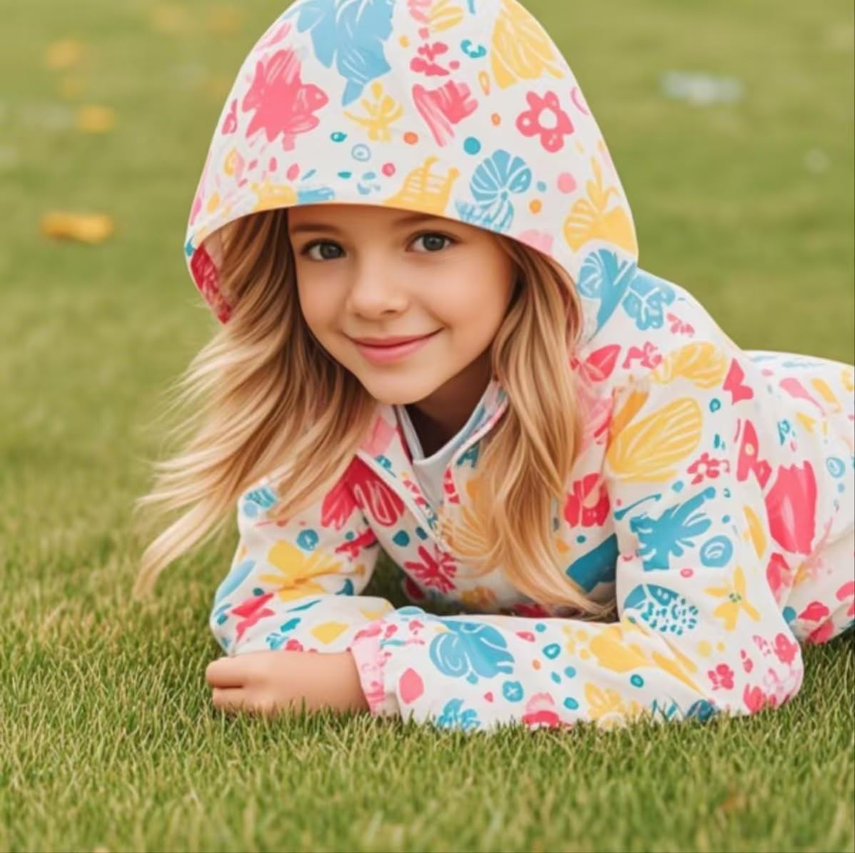 Cartoon Zip Jacket for Kids