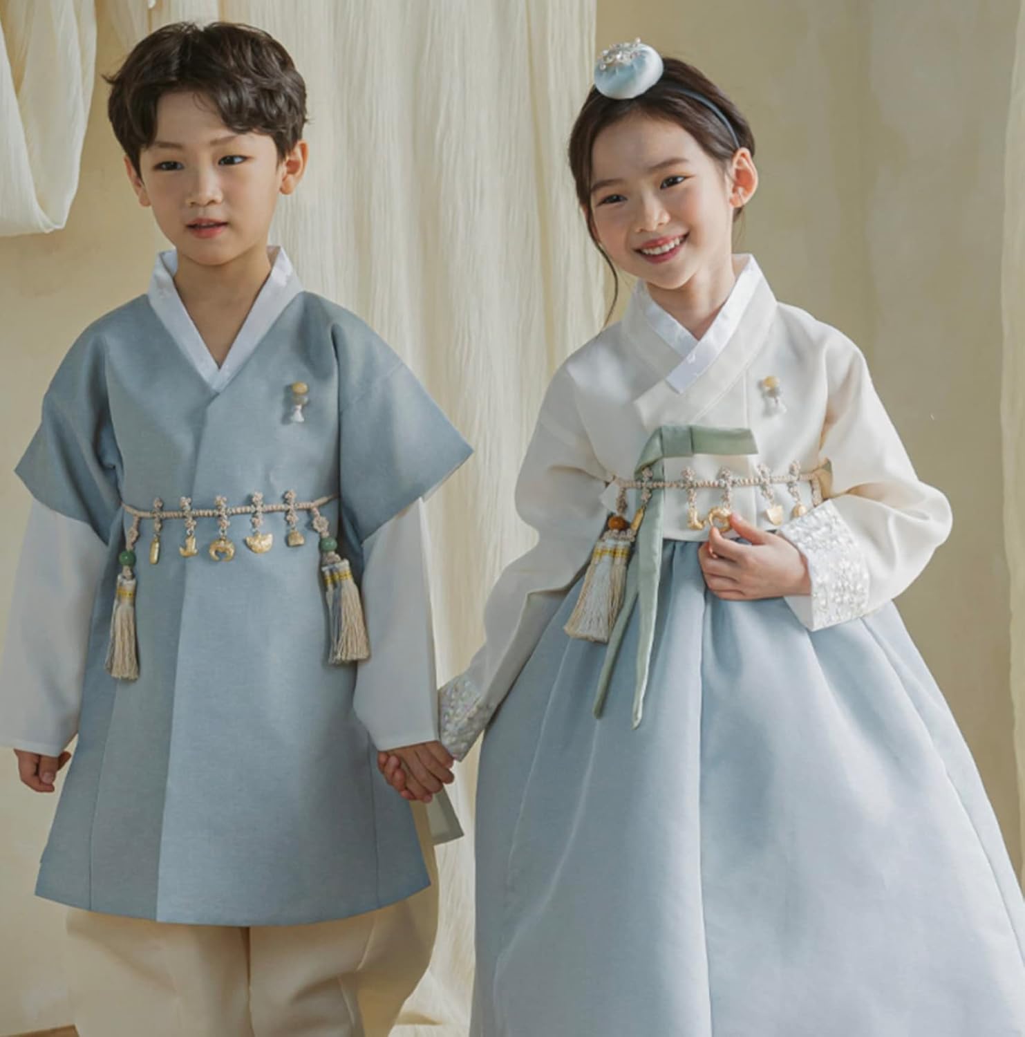 Korean Baby Girl Hanbok Set for 100 Days to 15 YO
