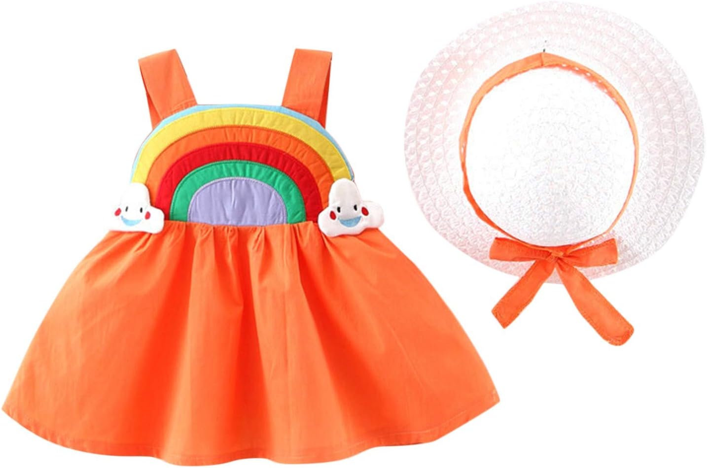 Baby Girls Rainbow Princess Dress 1-3 Years