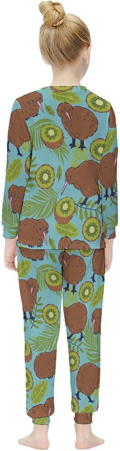 Meiko Girls Thermal Pajama Set
