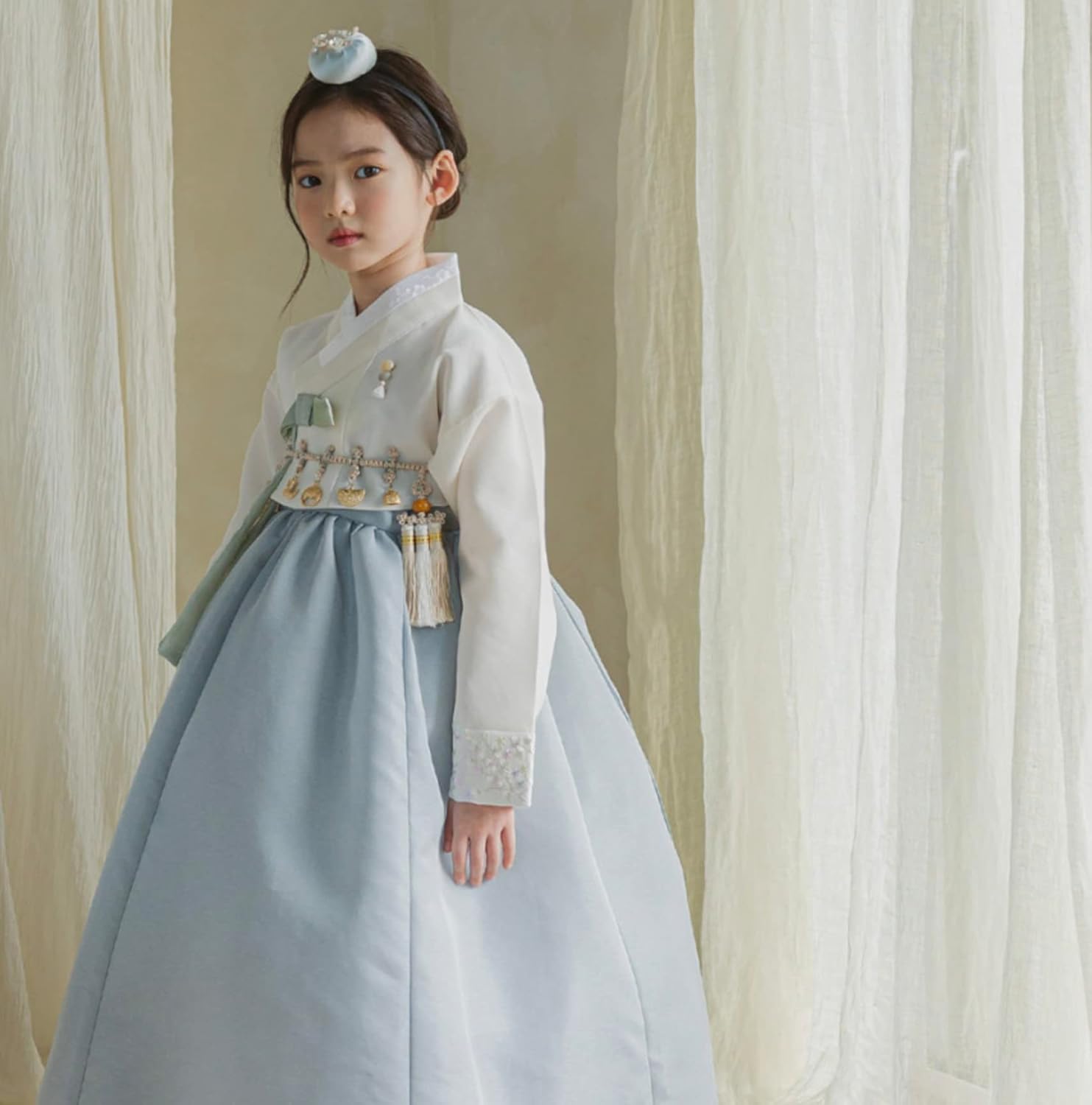 Korean Baby Girl Hanbok Set for 100 Days to 15 YO