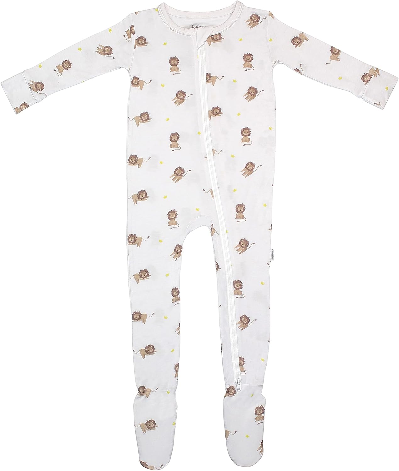 Bamboo Little Soft Footie Pajamas for Newborns 0-24 Months