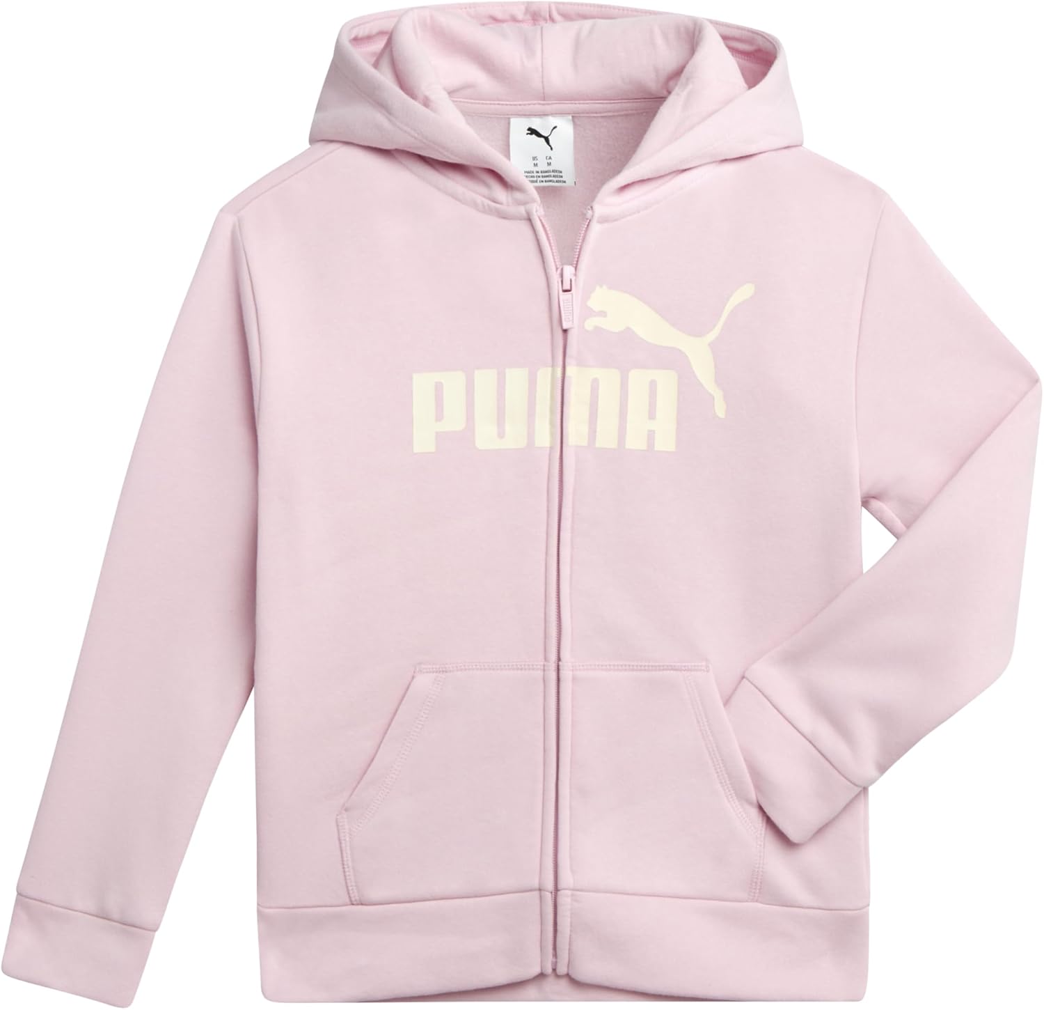 PUMA Girls Sporty Fleece Hoodie