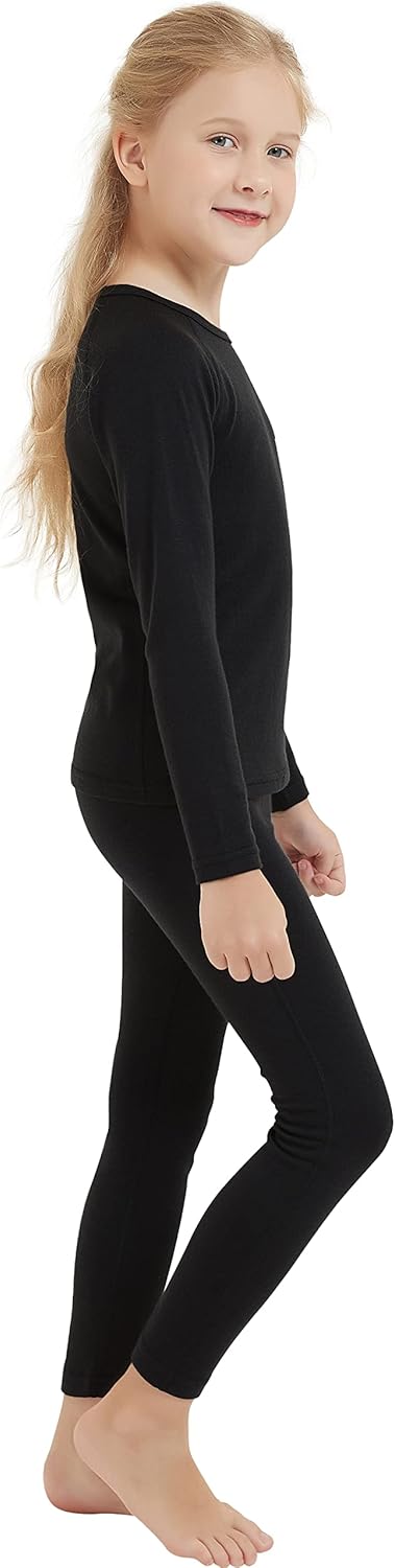 Adeptwool Girl Kids Thermal Set True Heat confidence undergarment