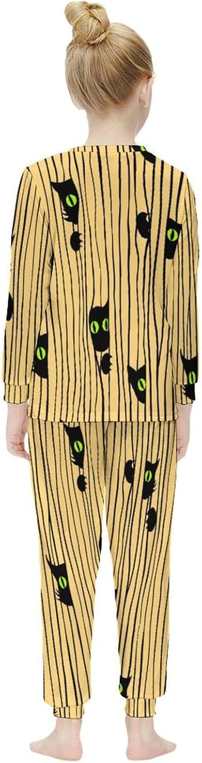 Girls Underwear Set Thermal Pajama Set for Winter