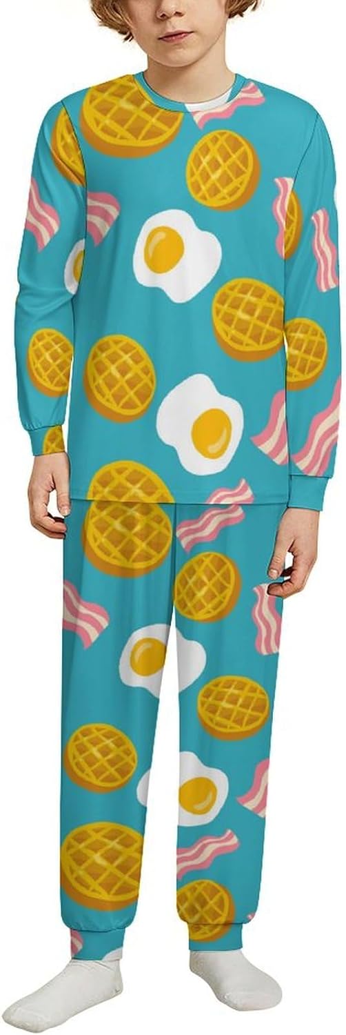 MEIKKO Thermal Underwear Set for Kids Cozy and Fashionable