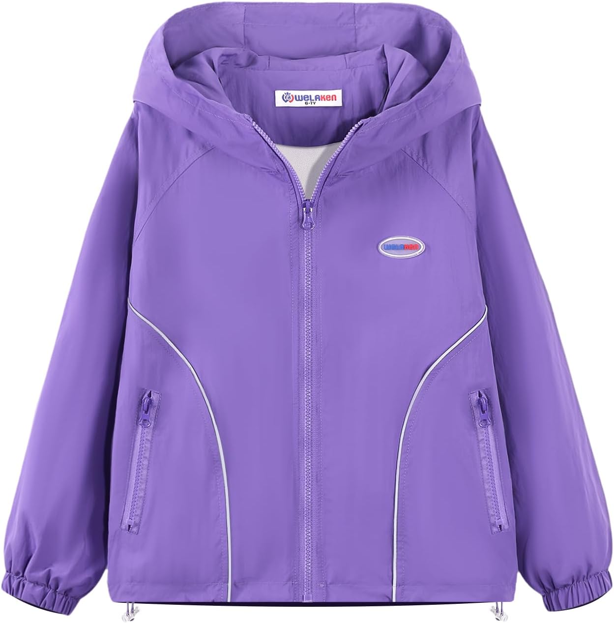 WELAKEN Girls Lightweight Jacket