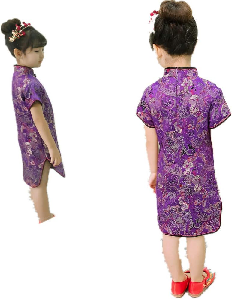 Violet 2-16 Qipao Dress for Baby Girls