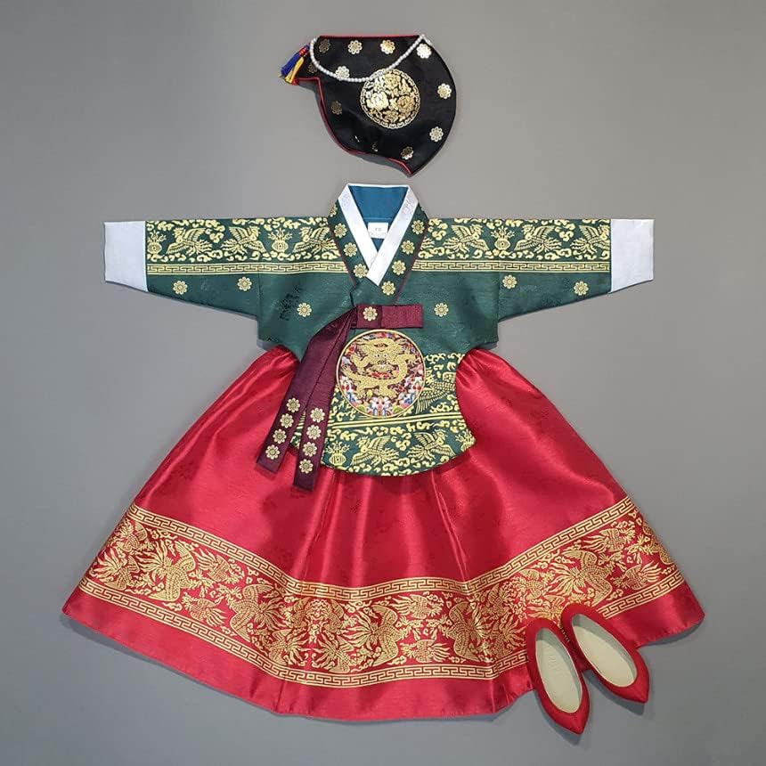Korean Baby Girl Hanbok Stunning 2-Piece Hanbok Dress