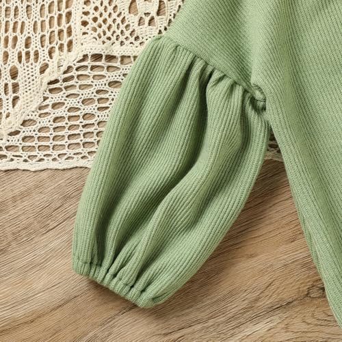 Loose Long Sleeve Casual Sweater for Baby Girls