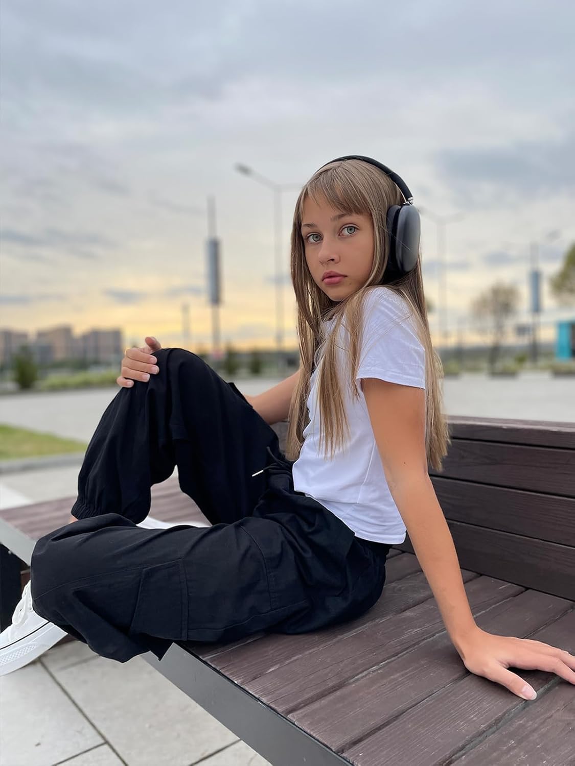 Girls Cargo Pants - Kimoda - 7-14 Years