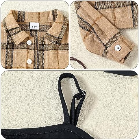 YUEMION Toddler Girls Fall Outfit Set