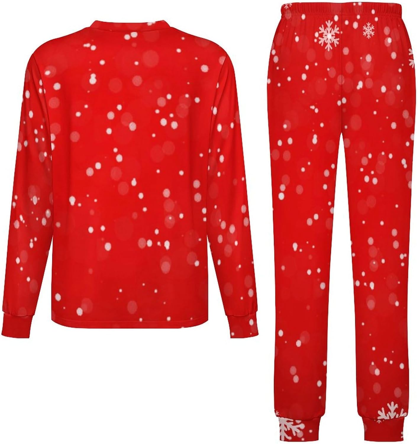 MEIKKO Christmas Gnomes Lights Thermal Underwear Set for Kids