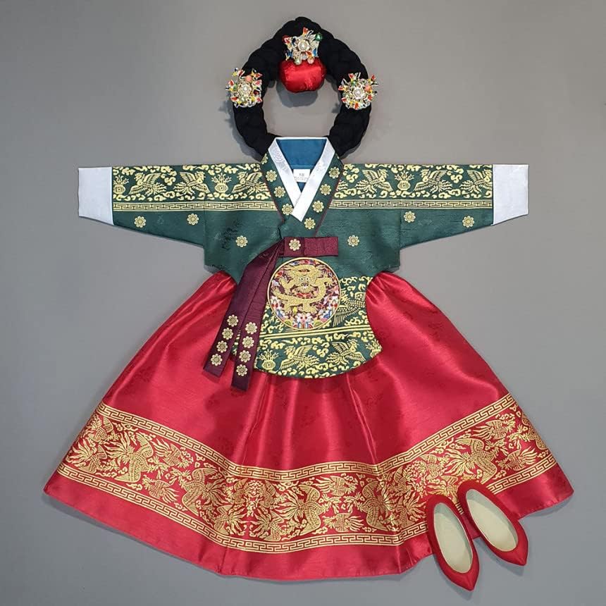 Korean Baby Girl Hanbok Stunning 2-Piece Hanbok Dress