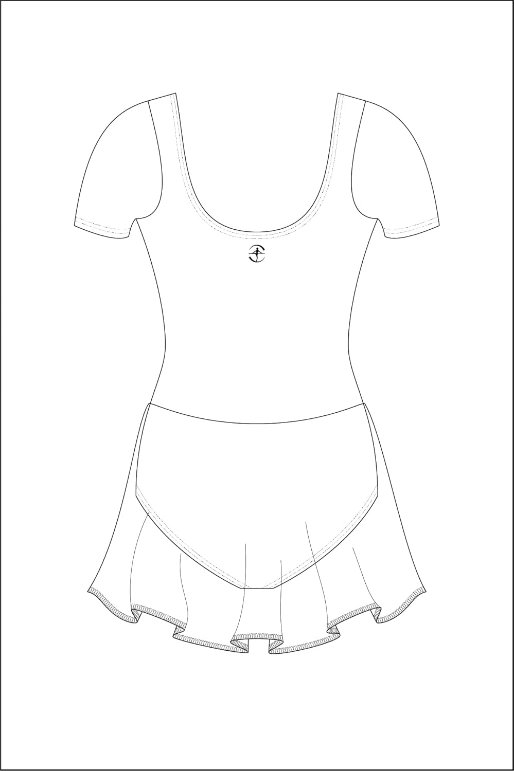 Wearmoi Adage Dress for Girls Soft and Stretchy Encased