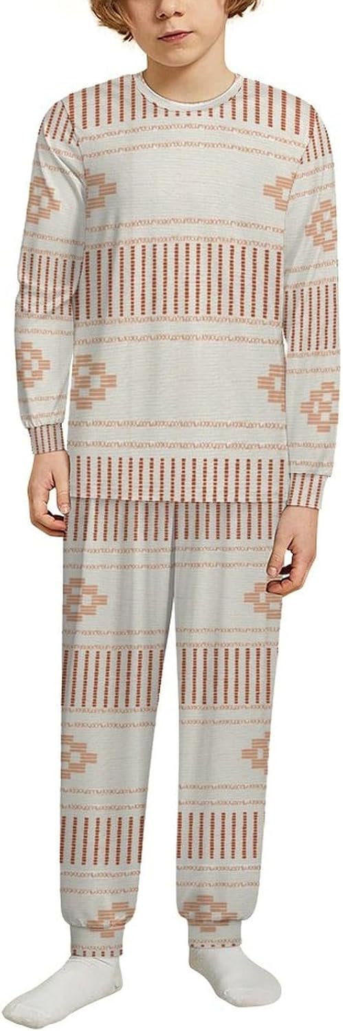 Kids Thermal Underwear Set - Christmas Capybara Pajamas for Boys Girls