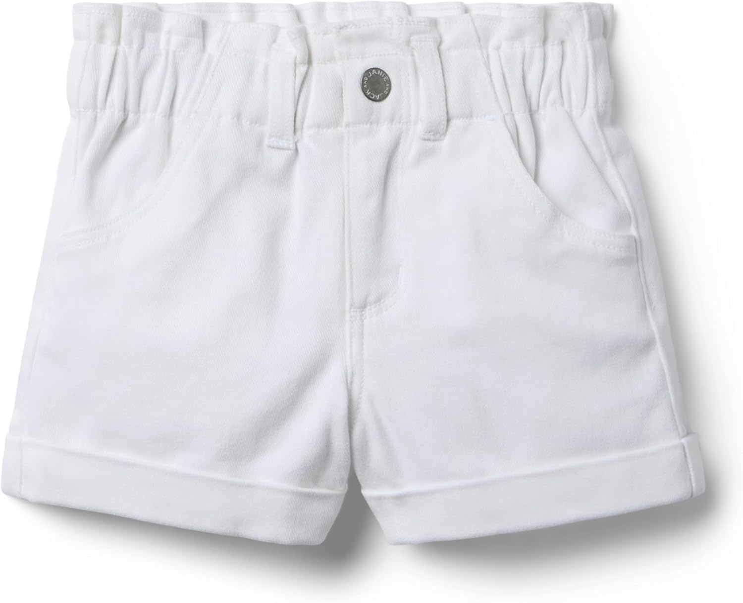 Janie and Jack White Denim Shorts for Kids