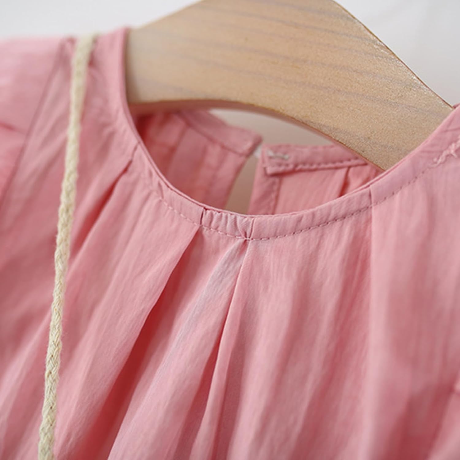 Ruffled Sleeveless Casual Dress for Toddler Girls