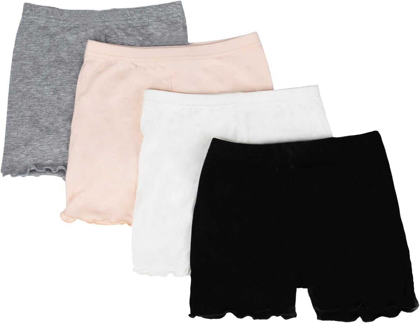 Girls Dance Shorts Under Dress Leak-Proof Design