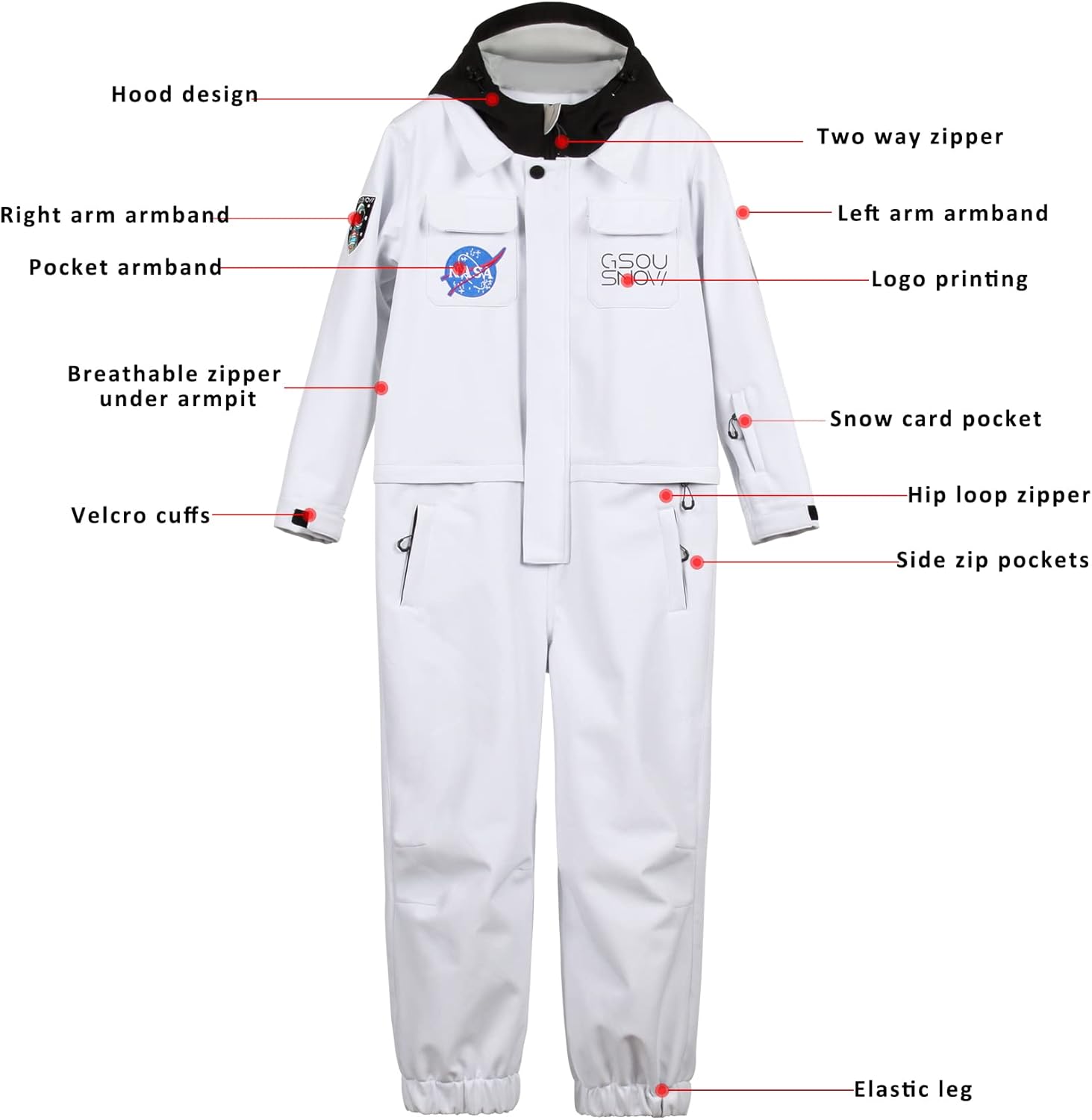 GSOU SNOW Kids Ski CoverALL